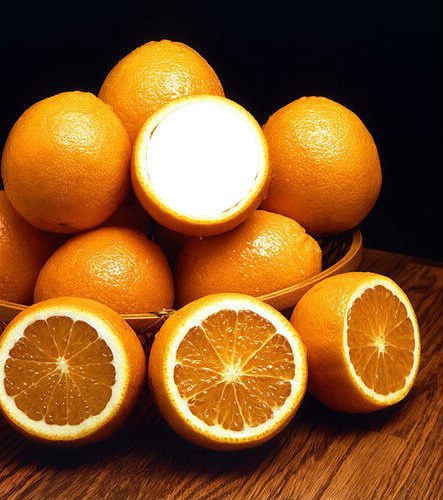 oranges Montage photo