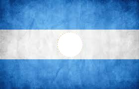 tu cara en la bandera argentina Photomontage