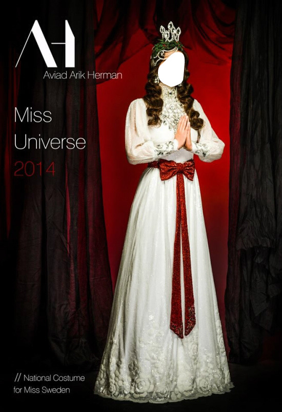 Miss Universe 2015 National Costume Fotomontáž