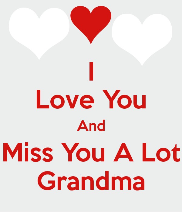 i love you grandma Fotomontasje