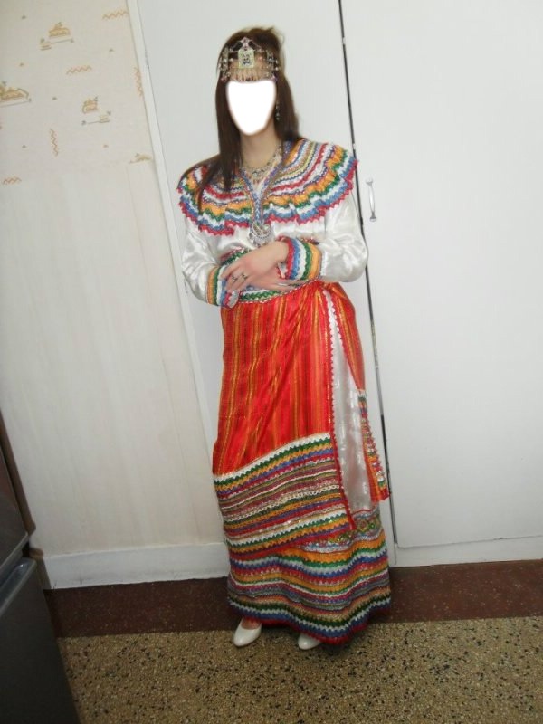 femme kabyle Fotómontázs