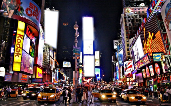 new york city Photo frame effect