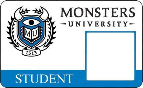 monsters university Fotomontáž