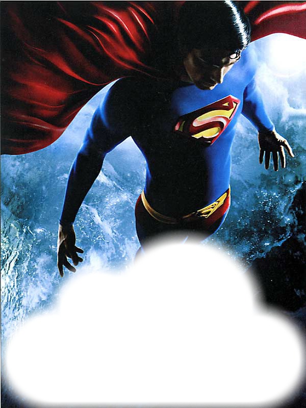 superman return's Photo frame effect