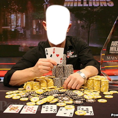 Champion poker Fotomontagem