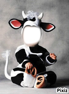 la vache meuh Fotomontage