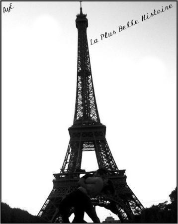 paris love. Photomontage