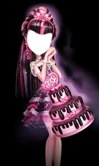 monster  high  draculura Montage photo