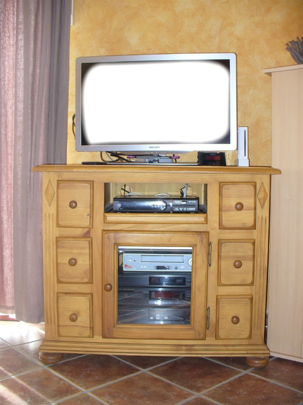 television Fotomontaggio