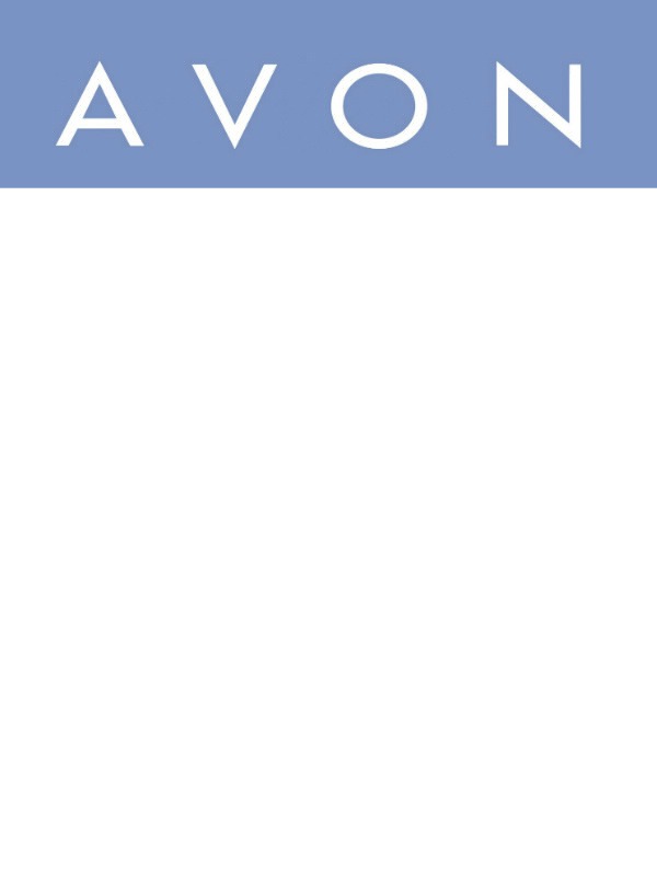 Avon Katalog sahne Fotomontage