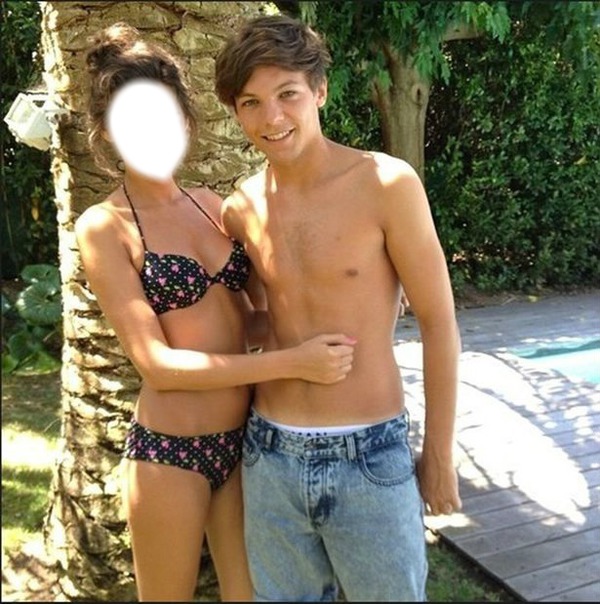 Louis and eleanor Photo frame effect
