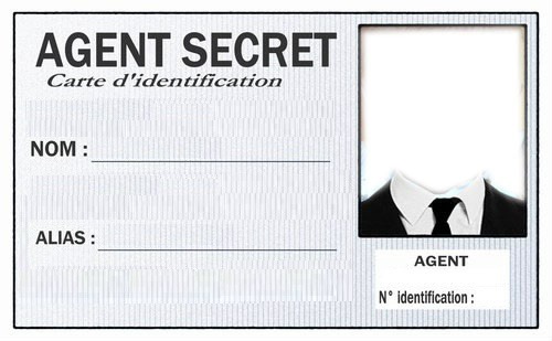 Agent Secret ! Fotomontaža