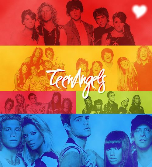 Teen Angels♥ Montaje fotografico