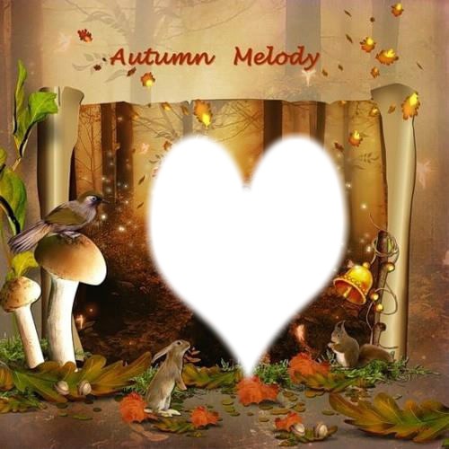automne melody Fotomontaż