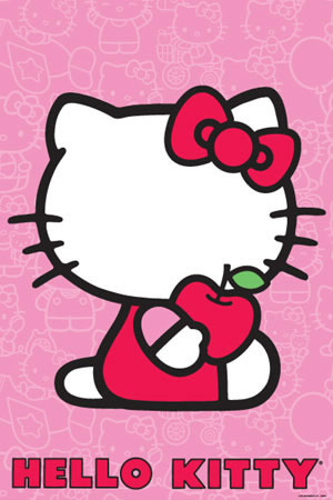 Hello Kitty Apple Photo frame effect