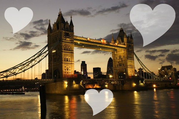I love you LONDON Fotomontáž