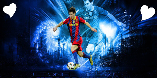 Lionel Messi Фотомонтажа