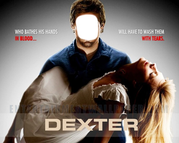 Dexter serie Fotomontage
