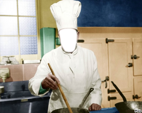 cuisinier Fotomontasje