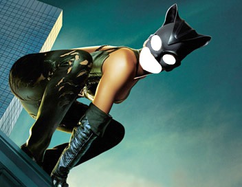 Cat woman Photomontage