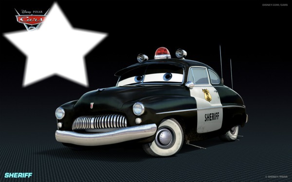 sheriff cars Fotomontagem