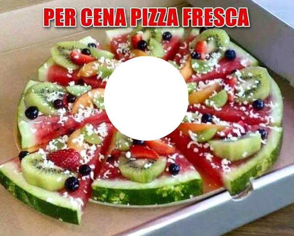 <3 Pizza fresca <3 フォトモンタージュ