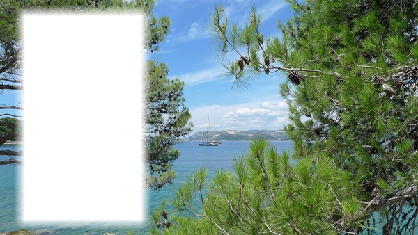 Adria tenger Photomontage