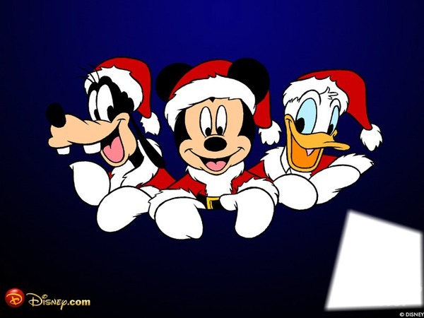 Mickey , Donald et Pluto Fotomontažas