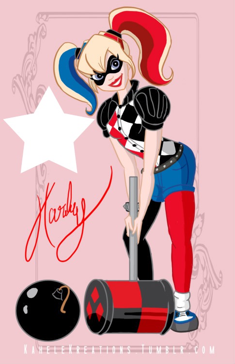 Harley Quinn Photo frame effect