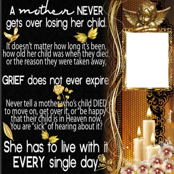 grief does not expire Montage photo