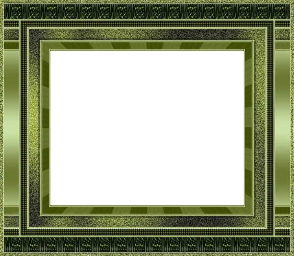 cadre vert Montaje fotografico