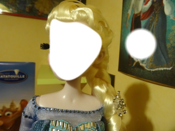 Barbie Elsa deluxe Fotomontage