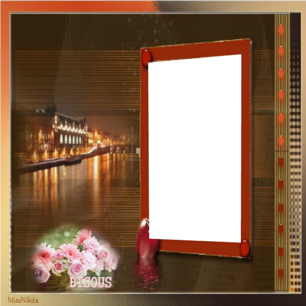 BISOUS Photo frame effect