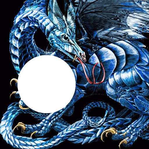 Blue Dragon Φωτομοντάζ