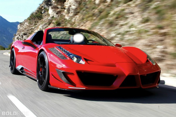 Ferrari Fotomontáž