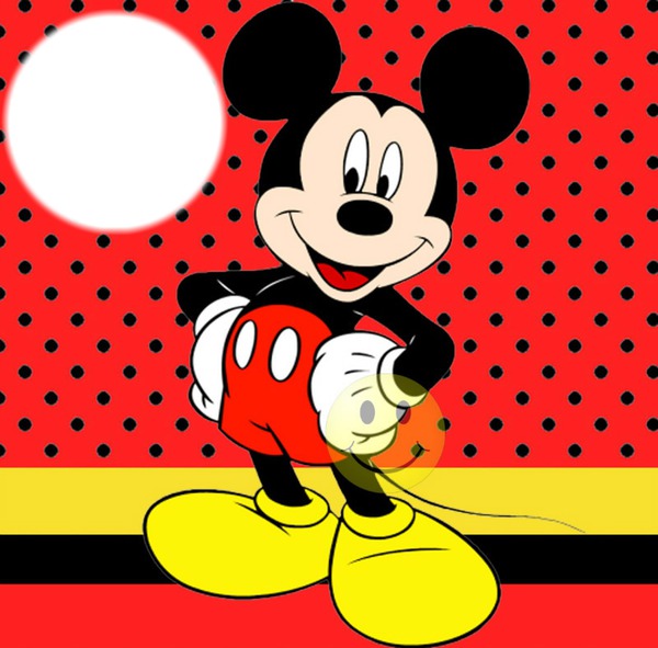 mickey mouse Valokuvamontaasi