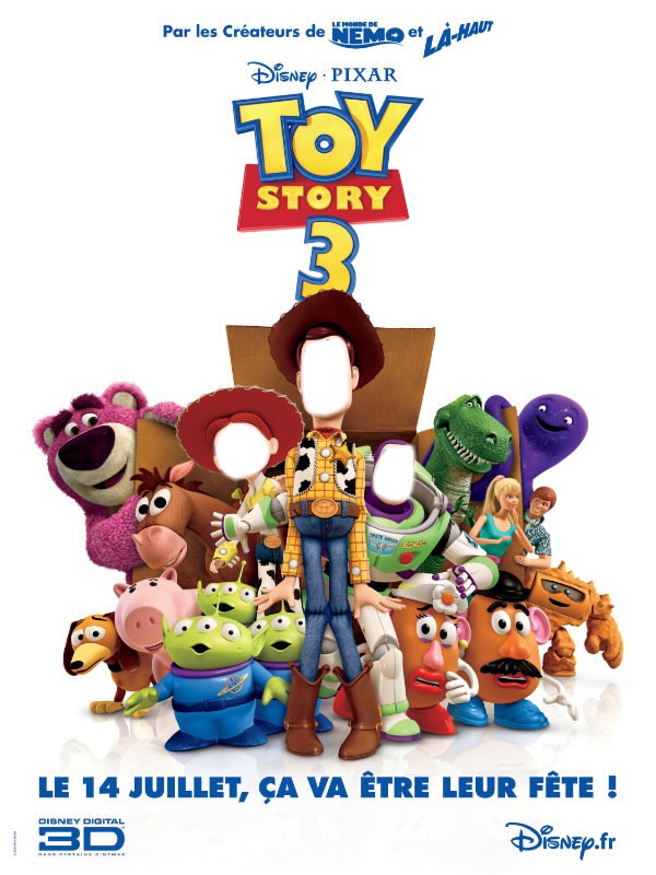 film toy story Photo frame effect