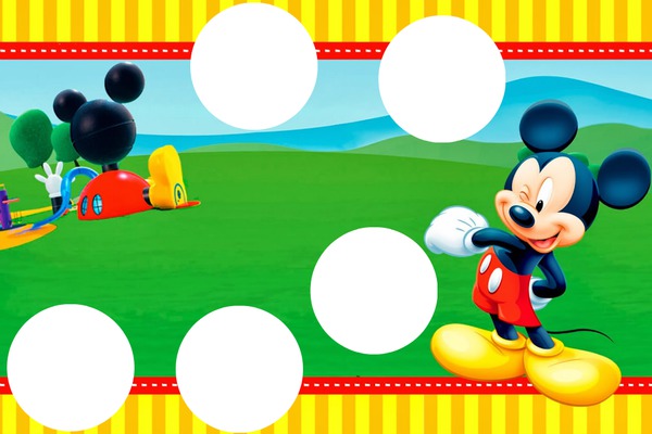 Mickey mouse Fotómontázs
