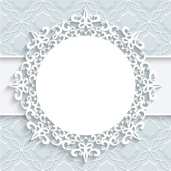 Circulo blanco, corona, 1 foto Photomontage