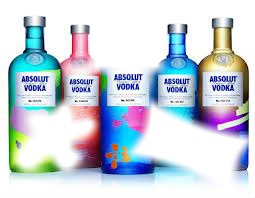 vodka Fotomontáž