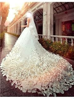 Vestido de novia Montaje fotografico