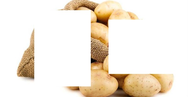 Pommes de terre Fotomontage