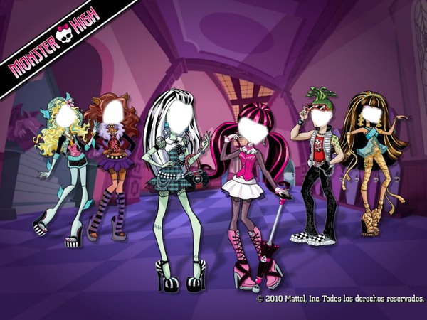 monster high grupo Montage photo