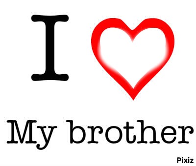 i love my brother Montage photo