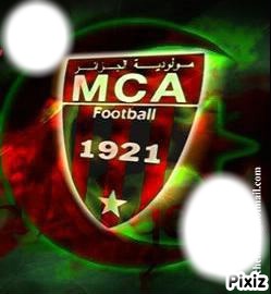 mouloudia alger Photo frame effect