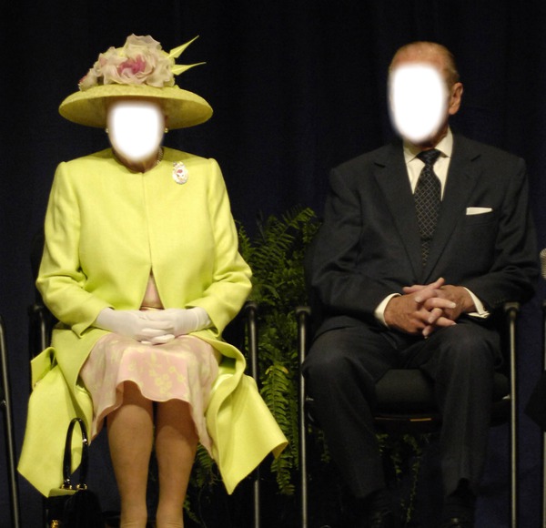 Reine D'Angleterre Fotomontage