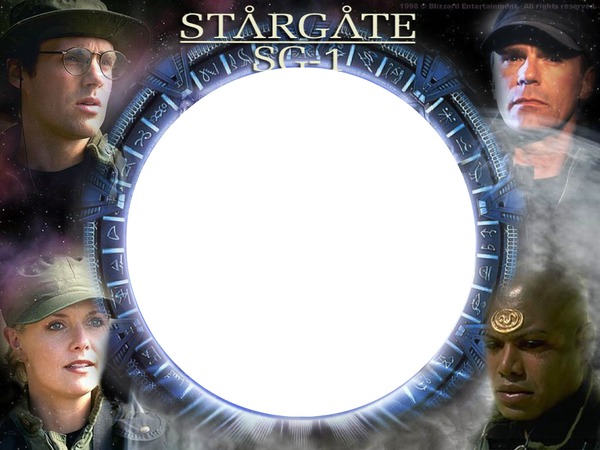 stargate SG1 Photo frame effect