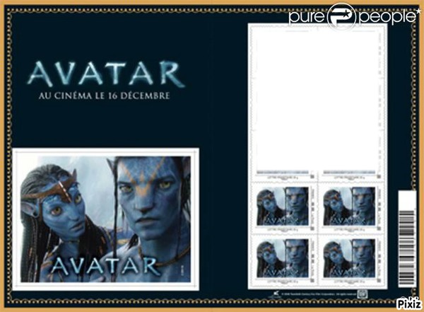 timbres collector avatar Fotomontaggio