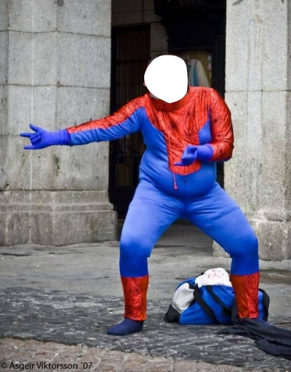 Spiderman Montaje fotografico