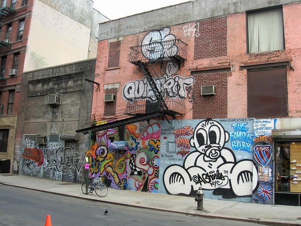 Graffiti in New York City 2 Montaje fotografico